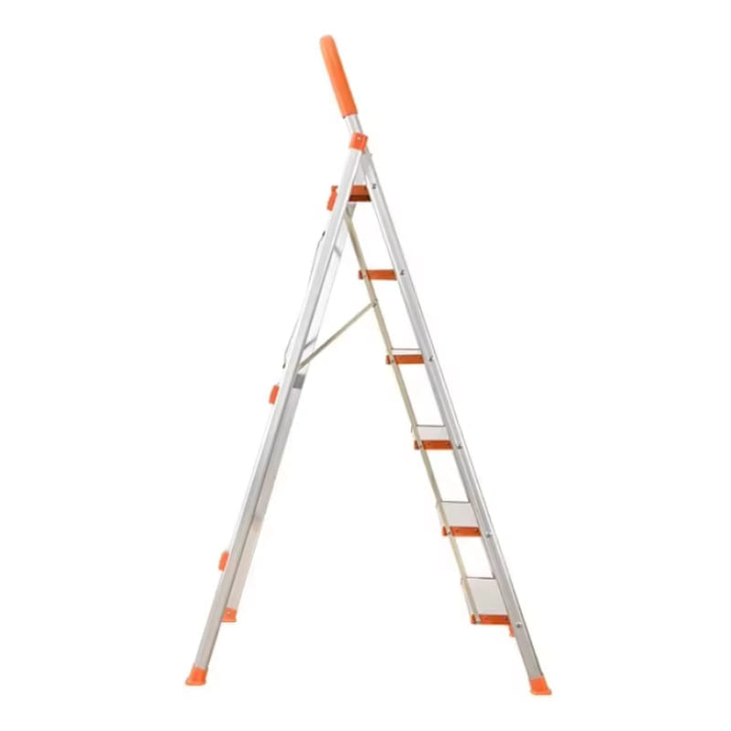 บันได STEP 6 ขั้น MEDILA รุ่น HMLV-00171-6-WH-OR พับได้ อะลูมิเนียม สีขาว-ส้ม